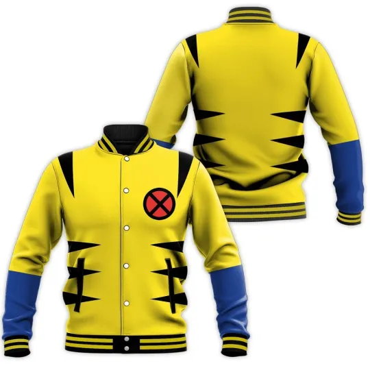 X-Men Wolverine Baseball Jacket