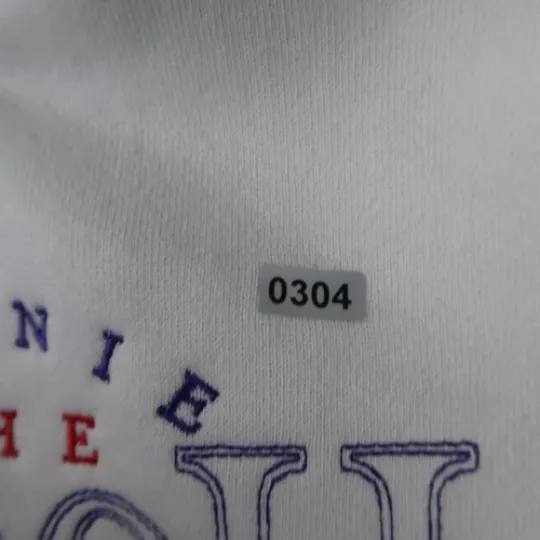 Vintage 90s Pooh Crewneck Sweatshirt Mens XL White Embroidered Made In USA