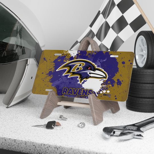 Baltimore Ravens Vanity License Plate