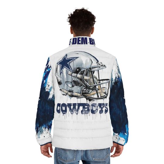 Men's Puffer Jacket, Dallas Cowboys football