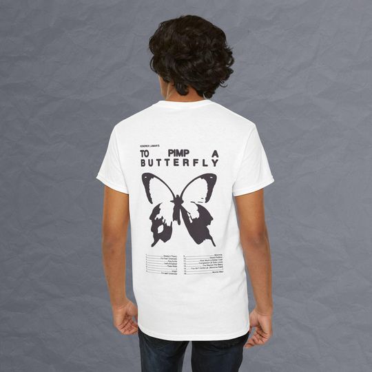 Kendrick Lamar To Pimp a Butterfly Double Sided T Shirt