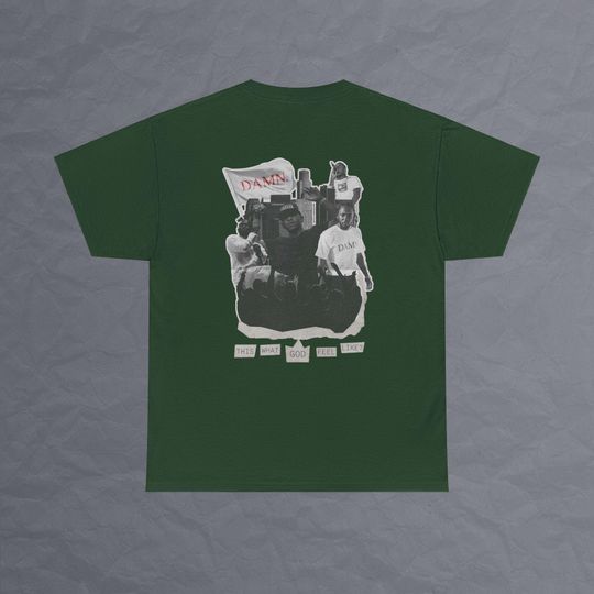 Kendrick Lamar DAMN Mr Morale Double Sided T Shirt