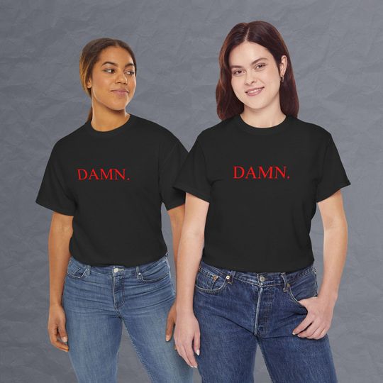 Kendrick Lamar DAMN Mr Morale Double Sided T Shirt