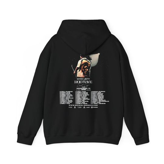 Rod Wave Last Lap Tour Hoodie 2 Sided