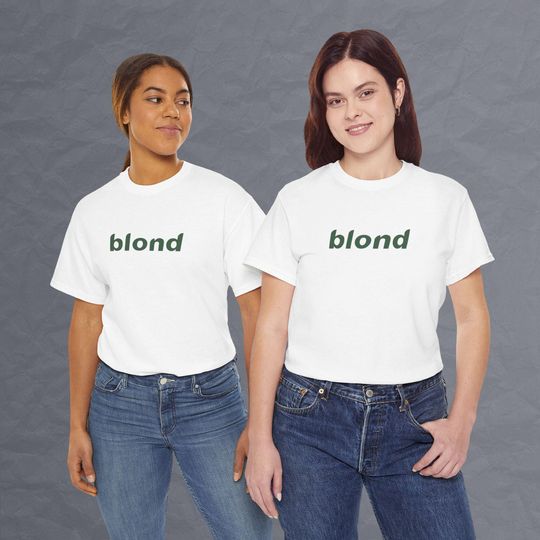 Frank Ocean Blond  Cream Design Double Sided T Shirt