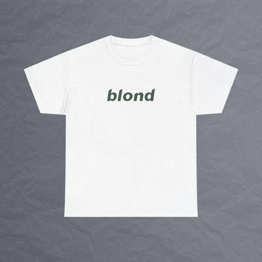 Frank Ocean Blond  Cream Design Double Sided T Shirt