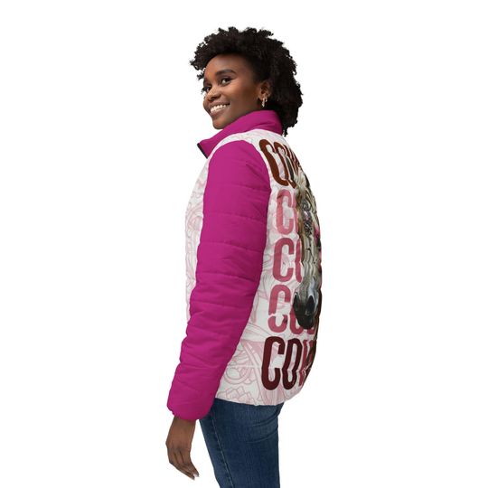 Cowgirl Chic Womens Puffer Jacket