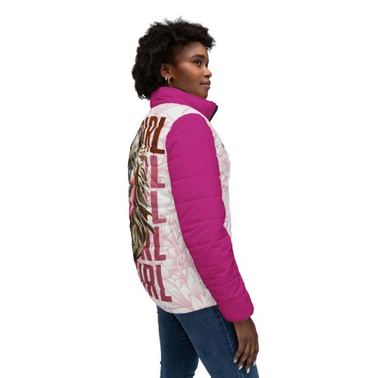 Cowgirl Chic Womens Puffer Jacket