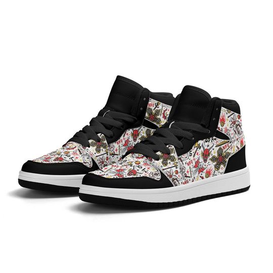 Stranger character High-top Sneakers