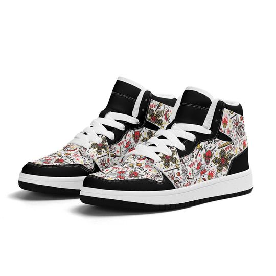 Stranger character High-top Sneakers