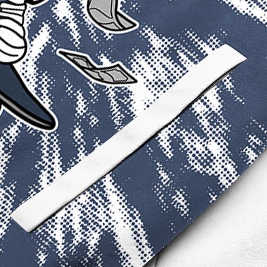 Dunkare Low Diffused Blue 11s Baseball Jacket - Skaters Bear Luxury Varsity Jacket Unisex New