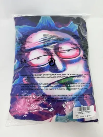 Rick and Rickandmorty Hooded Sweatshirt - Size Small