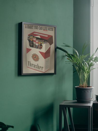 Thrasher Magazine Cover Poster