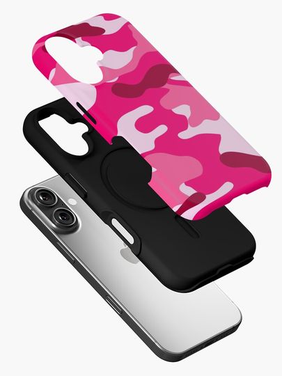 Pink Camo iPhone Case