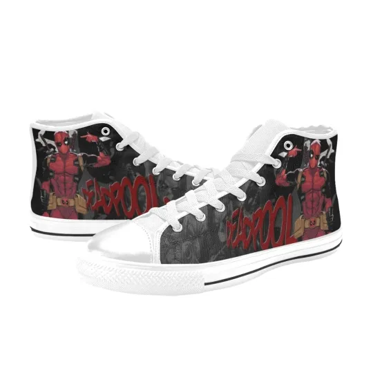 Deadpool 1 High Top Sneaker , Shoes Athletic