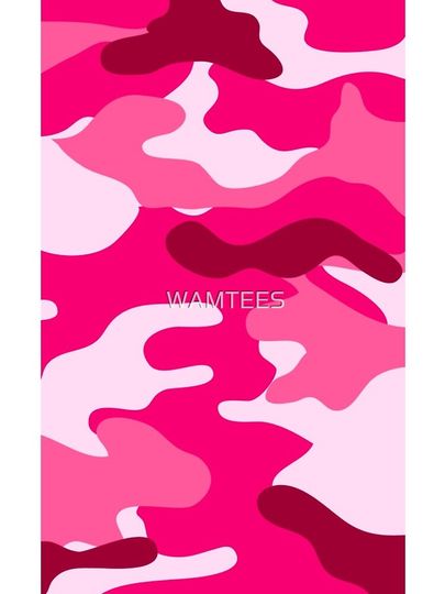 Pink Camo iPhone Case