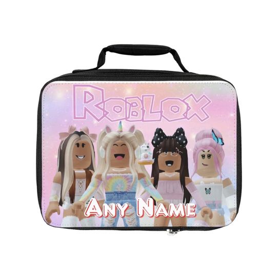 Roblox personalised cooler lunch bag