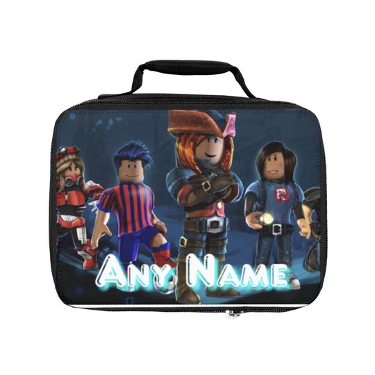 Roblox personalised cooler lunch bag