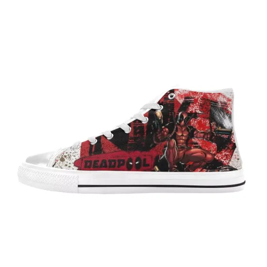 Deadpool 3 High Top Sneaker , Shoes Athletic