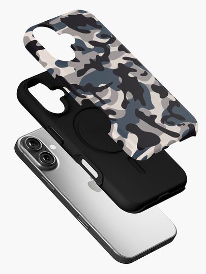 Military Camouflage Pattern iPhone Case