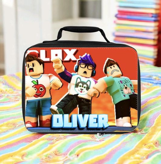 Roblox personalised cooler lunch bag