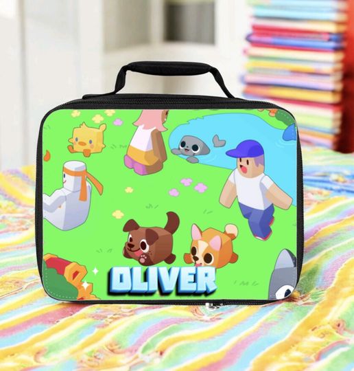 Roblox personalised cooler lunch bag