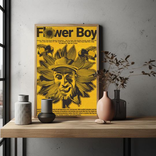 Tyler, the Creator poster, Flower Boy poster