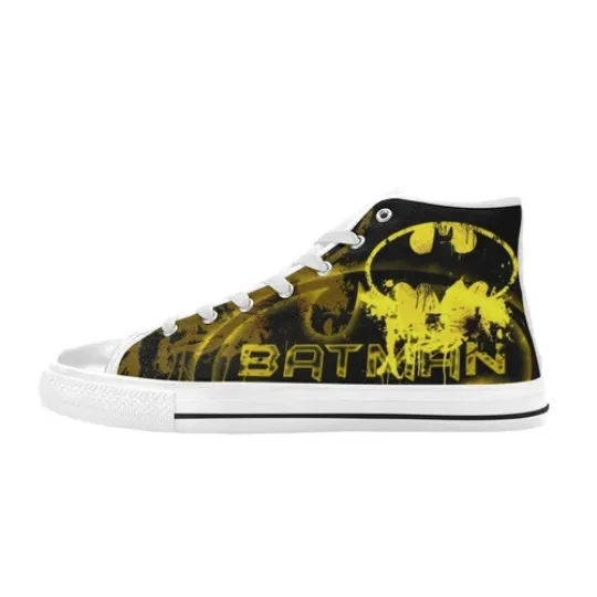 Batman Men's High Top Sneaker , Shoes Athletic
