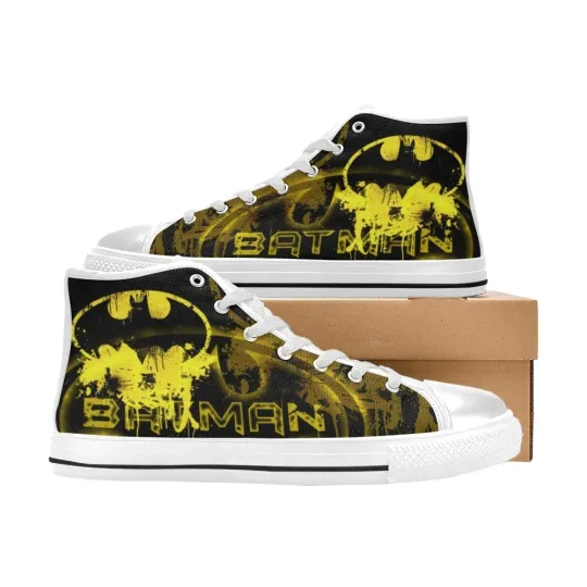 Batman Men's High Top Sneaker , Shoes Athletic