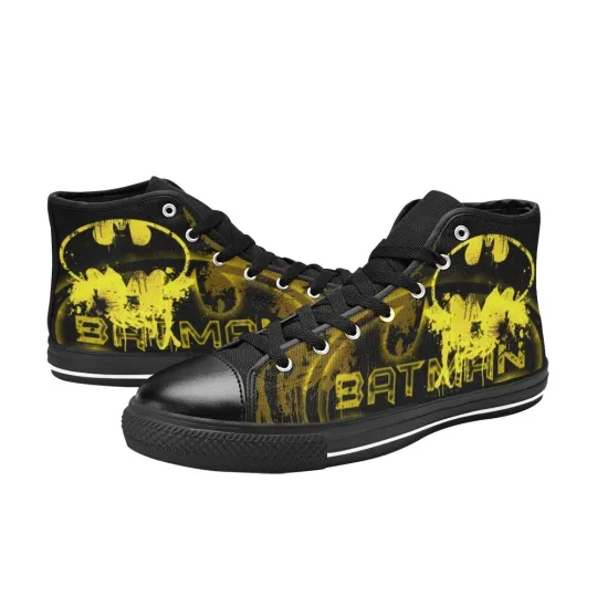 Batman Men's High Top Sneaker , Shoes Athletic