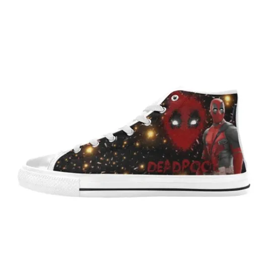 Deadpool 6 High Top Sneaker , Shoes Athletic