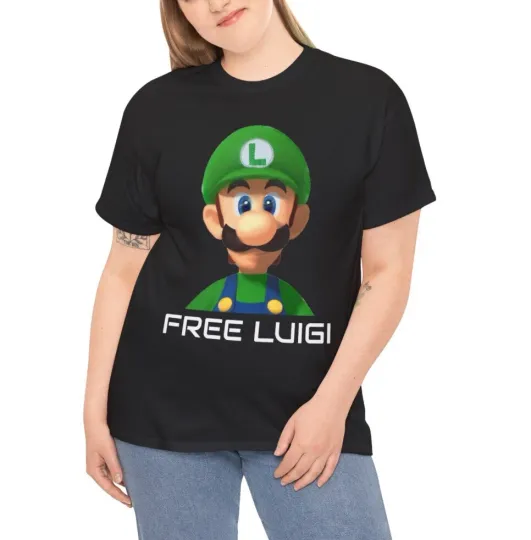 Free Luigi T Shirt