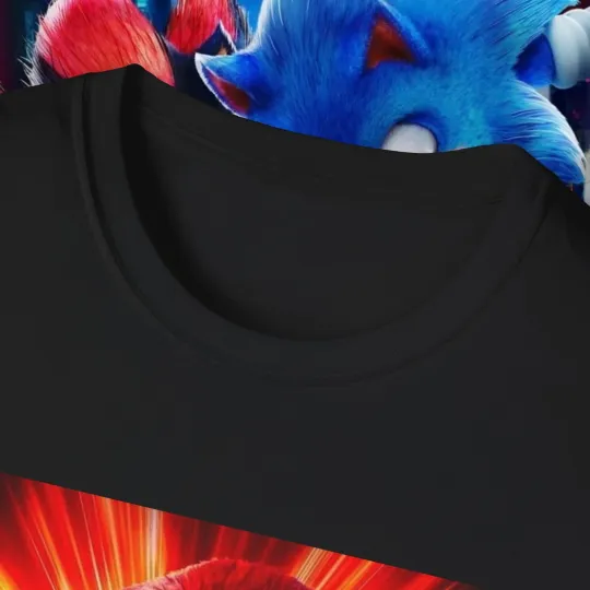Sonic The Hedgehog 3 Shadow Tails Knuckles Unisex T-Shirt
