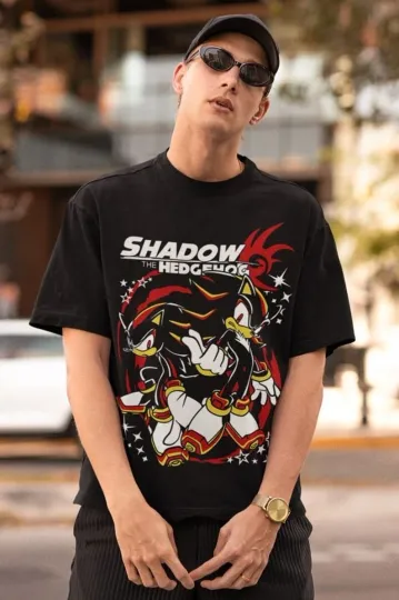 Sonic Movie Shadow The Hedgehog Unisex Tshirt