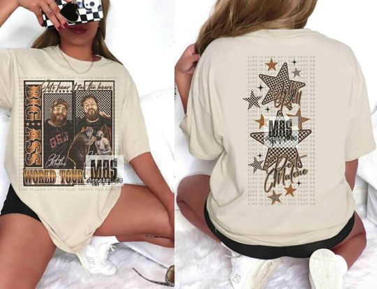 Jelly Roll Post Malone Tour shirt