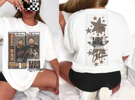 Jelly Roll Post Malone Tour shirt