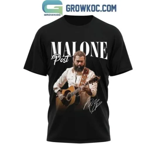 Post Malone Jelly Roll Big Ass Stadium Tour 2025  T-Shirt 3D