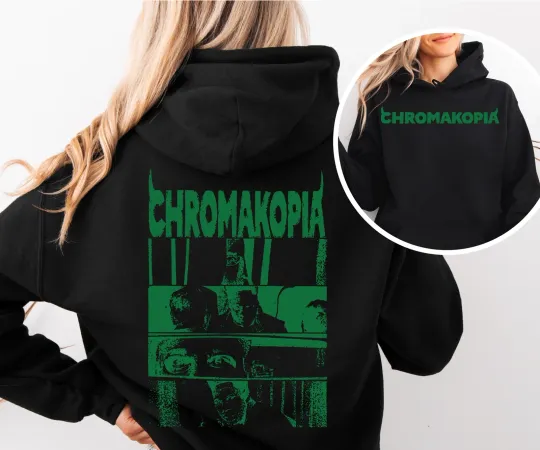 Tyler The Creator Chromakopia Double Sided Vintage Hoodie Music Lover Gift