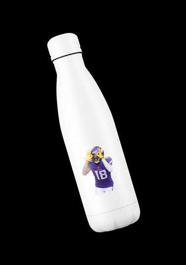 Justin Jefferson Sticker, Minnesota Vikings Sticker