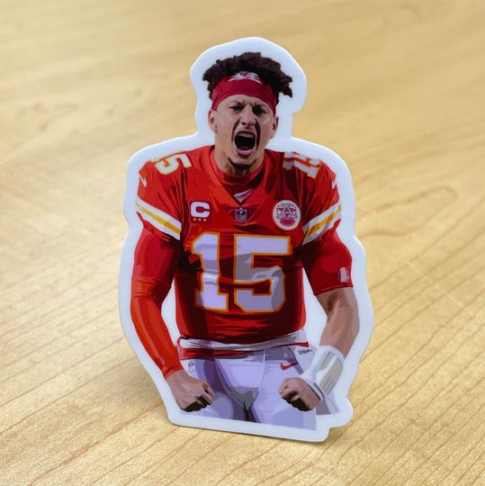Patrick Mahomes Kansas City Chiefs Sticker