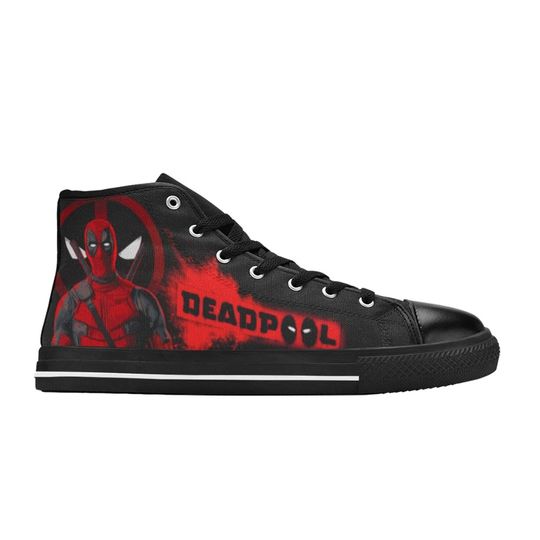 Deadpool Canvas High Top Sneakers