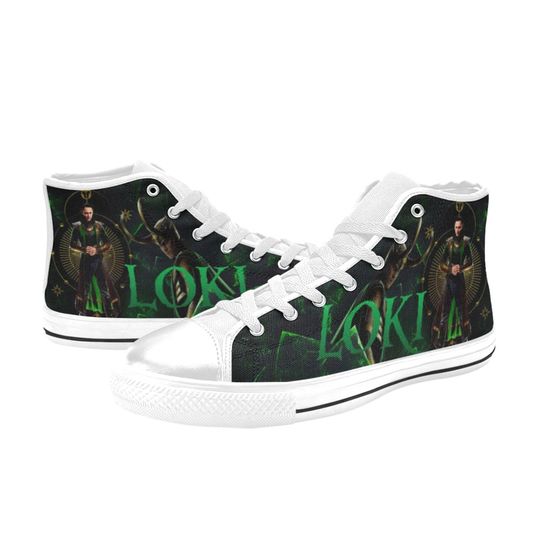 Loki Canvas High Top Sneakers, Loki Sneakers