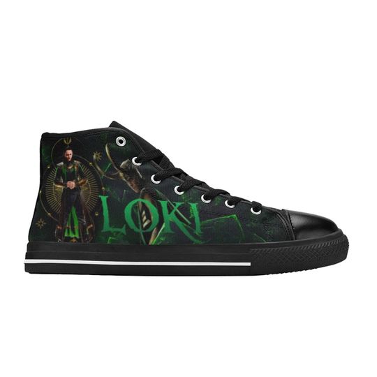 Loki Canvas High Top Sneakers, Loki Sneakers