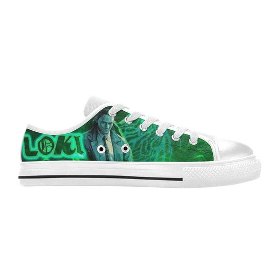 Loki Low Top Shoes Sneakers Disney Low Sneakers