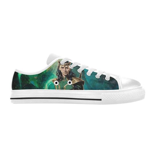 Loki Low Top Shoes Sneakers Disney Low Sneakers