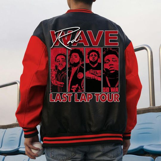 Rod Wave Last Lap Tour Black Toe Unisex Jacket