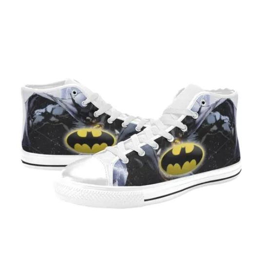 Batman Sneakers High Top Canvas Casual