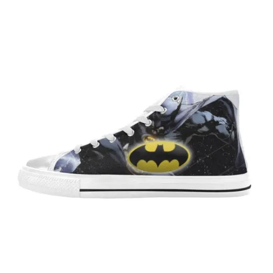 Batman Sneakers High Top Canvas Casual