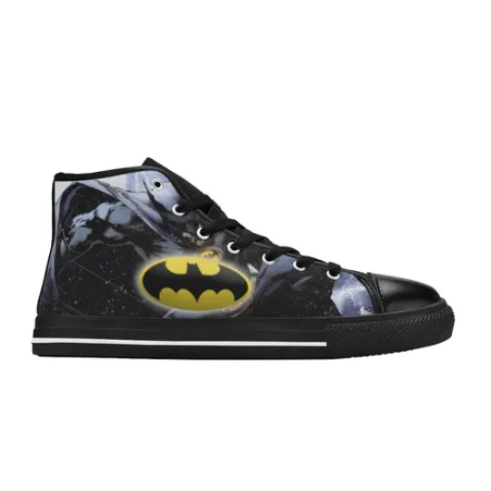 Batman Sneakers High Top Canvas Casual