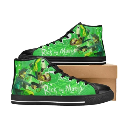 Rick and Rick and Rickandmorty Sneakers High Top Shoes